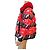 Giacca a piuma Moncler Plaret multicolore - vista 7