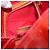 LOUIS VUITTON Monogram Vernis Reade PM Borsa a Mano Rossa M91088 LV Auth ti3591 Rosso - vista 21