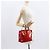 LOUIS VUITTON Monogram Vernis Reade PM Borsa a Mano Rossa M91088 LV Auth ti3591 Rosso - vista 22