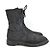 Botas de combate de seda desgastada Fara de The Row Negro