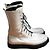 The row Las botines modelo Patty en cuero blanco talla 37