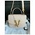 Borsa a mano Versace Virtus Barocco V Small in pelle di vitello Rosa - vista 2