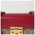 Padlock Gucci Borsa a tracolla piccola a catena con lucchetto Rosso - vista 3