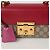 Padlock Gucci Borsa a tracolla piccola a catena con lucchetto Rosso - vista 4