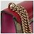 Padlock Gucci Borsa a tracolla piccola a catena con lucchetto Rosso - vista 8