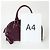 Louis Vuitton Borsa Tote Bowling Montaigne GM Porpora - vista 13