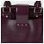 Louis Vuitton Borsa Tote Bowling Montaigne GM Porpora - vista 5