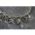 Collana Chanel in metallo argentato con lettere CHANEL Argento - vista 10