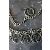 Collana Chanel in metallo argentato con lettere CHANEL Argento - vista 8