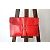 Clutch Jige di Hermès in pelle rossa Rosso - vista 2