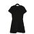 Chloé 2018 Abito Corto FR34 36 Nero Crepe UK6 a 8 US4 a 6 - vista 4