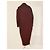 Cappotto in Cashmere ALAÏA 38 FR Mai Indossato, con Etichetta Oversized Bordò - vista 10