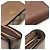 Billetera bifold de cuero GG Marmont de Gucci Beige - vista 4