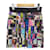 Autre Marque Falda Milly Castaño Negro Rosa - vista 2