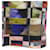 Autre Marque Falda Milly Castaño Negro Rosa - vista 6