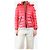 Moncler Rosa gefütterte Jacke mit Kapuze - Größe UK 10 Pink - Ansicht 3