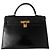 Borsa Hermès Kelly 32 in pelle box nera Nero