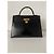 Borsa Hermès Kelly 32 in pelle box nera Nero - vista 2