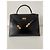 Borsa Hermès Kelly 32 in pelle box nera Nero - vista 3