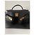 Borsa Hermès Kelly 32 in pelle box nera Nero - vista 4