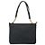 Bally Vintage Tote Bag aus gestepptem Leder Schwarz