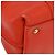 Borsa Sookie in pelle media Salvatore Ferragamo Rosso - vista 6