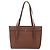 Gucci Vintage Tote aus Leder Braun - Ansicht 2