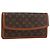 Louis Vuitton Donna Pochette Monogram Canvas GM Marrone