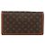 Louis Vuitton Donna Pochette Monogram Canvas GM Marrone - vista 2