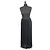 Falda midi plisada negra Balenciaga Negro