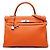 Hermès Kelly II Retourne 35 in Pelle Togo Arancione – 2014