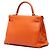 Hermès Kelly II Retourne 35 in Pelle Togo Arancione – 2014 - vista 2