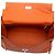 Hermès Kelly II Retourne 35 in Pelle Togo Arancione – 2014 - vista 4