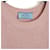 Prada Oversized Pullover FR36 IT40 Oversized Baby Pink Woll-Kaschmir Pullover UK8 US6  - Ansicht 3