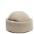 Hermès Chapeau Bonnet T55 Ecru Woll Whipcord Miki Hut US6 7/8 oder 21,5 Zoll Roh - Ansicht 4
