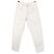 Jeans blancos de cintura alta de algodón Brunello Cucinelli