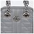 Gucci Bolso de hombro mini Gg Marmont Gris - vista 3