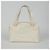 Chanel Borsa da bowling con logo Triple Cc Bianco - vista 2