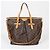 Louis Vuitton Borsa a Spalla Palermo GM Marrone - vista 3
