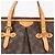 Louis Vuitton Borsa a Spalla Palermo GM Marrone - vista 4