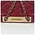 Trendy CC Chanel Borsa a spalla incrociata mini Cc alla moda Rosso - vista 7