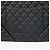 Chanel Clutch Clássica Grande em Couro Caviar Preto - vista 5
