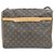 Bolso de Hombro Abess Monogram Louis Vuitton Castaño - vista 2