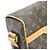 Bolso de Hombro Abess Monogram Louis Vuitton Castaño - vista 4