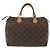 Borsa Speedy Louis Vuitton in tela Monogram 30 Marrone - vista 2