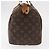 Borsa Speedy Louis Vuitton in tela Monogram 30 Marrone - vista 3