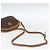Céline Borsa a Spalla in Tela Macadam CELINE PVC Marrone Oro Auth ka1327 D'oro - vista 7