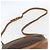Céline Borsa a Spalla in Tela Macadam CELINE PVC Marrone Oro Auth ka1327 D'oro - vista 8