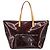 LOUIS VUITTON Borsa Tote Bellevue GM Monogram Vernis Amarante M93589 Auth 159715 Bordò - vista 2