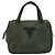 PRADA Borsa a mano in nylon verde Auth 160276 - vista 2